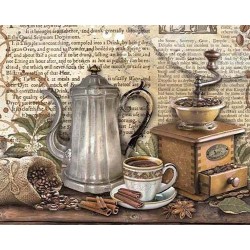 Кофе, чай декупаж
