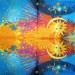Салфетка для декупажа "Солнце и луна" бумажная S4349A, 33х33 см Салфетка для декупажа "Солнце и луна" бумажная S4349A, 33х33 см