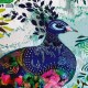Салфетка для декупажа "Уточка фольклорная" бумажная, 1333734, 33х33 см