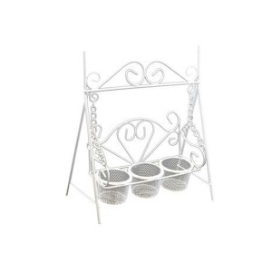 Мини качели металлические с тремя кашпо ScrapBerry's, SCB271044, 21,2х19,5х10,5 см Мини качели металлические с тремя кашпо ScrapBerry's, SCB271044, 21,2х19,5х10,5 см