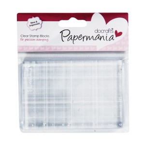 Блок акриловый для штампов PAPERMANIA, PMA9031002, 7х10,2 см