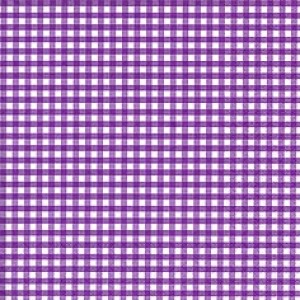 Салфетка для декупажа "Клетка лиловая" бумажная, 379303, 33х33 см
