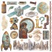 Картинки - натирки в наборе Stamperia DFLRBX10 "A new Beginning", 15х15 см
