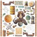 Картинки - натирки в наборе Stamperia DFLRBX10 "A new Beginning", 15х15 см