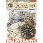 Высеченные элементы DFLDC130 "Gardens of Time" Stamperia