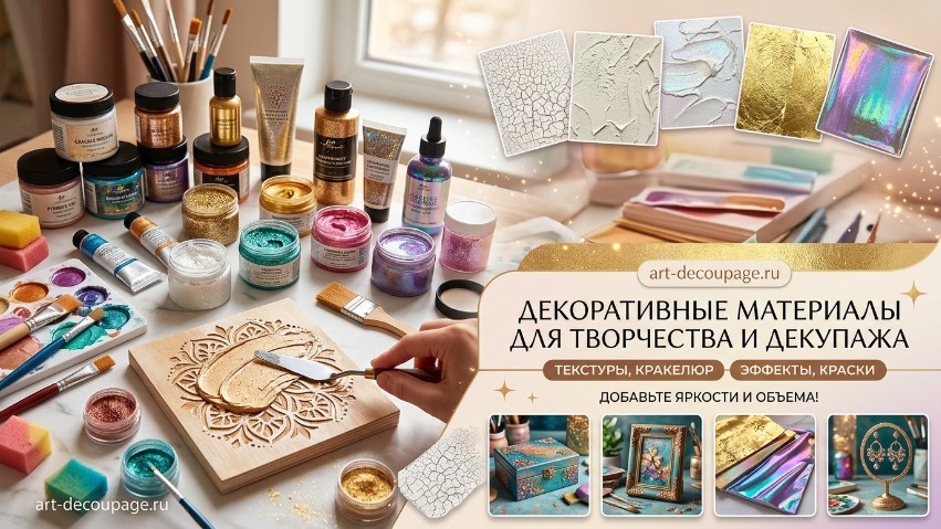 Медиумы для декоративных работ