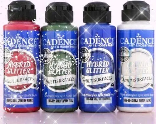 Cadence с блёстками Hybrid Glitter Paint