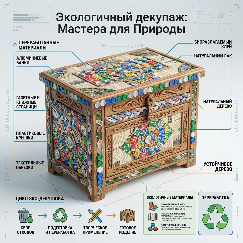 эко декупаж