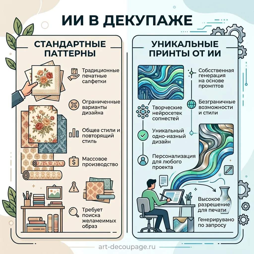 Искусственный интеллект для декупажа