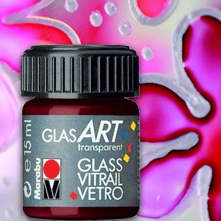 Витражные краски GlassArt Marabu безобжиговые