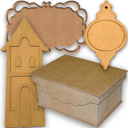 Заготовки из MDF, HDF